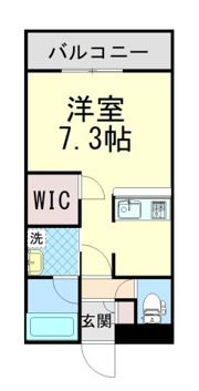 ウェルスクエア神戸住吉の間取り画像
