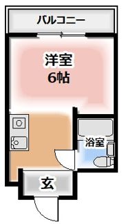 メゾンソレイユの間取り画像