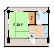 新里アパート（楚辺）の間取り画像