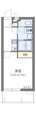 クレイノさんだんかⅡの間取り画像