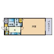 ローズモント・フレア天神南の間取り画像