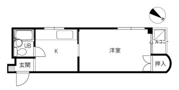 ハウディKの間取り画像