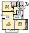 プロヌーブ Nキュービックの間取り画像