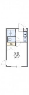 レオパレスラークスパー玉村の間取り画像
