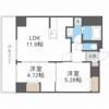 レジデンス朝潮橋の間取り画像