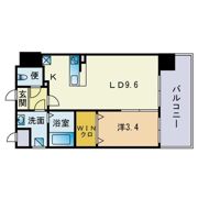 リアンシエルブルー大橋プレミアムの間取り画像