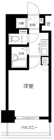 ロイヤルアメニティー池尻大橋の間取り画像