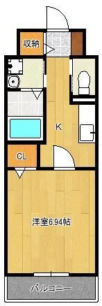 SOLUNA南小倉駅前Iの間取り画像