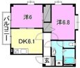 フォブールタウン竹原の間取り画像