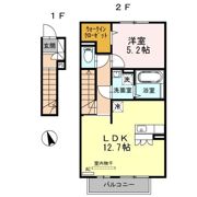 レトワールの間取り画像
