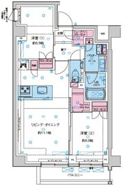 GENOVIA西新井の間取り画像