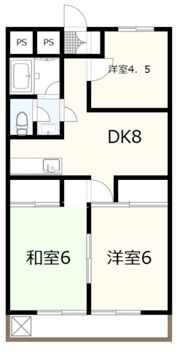 葵マンションの間取り画像