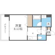 GROOVE西三国の間取り画像