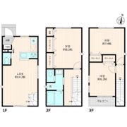 仮称赤羽北戸建ての間取り画像