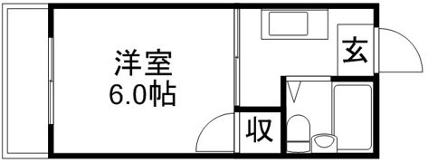 みやまハイツの間取り画像
