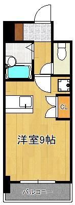 グローリー門司駅前の間取り画像