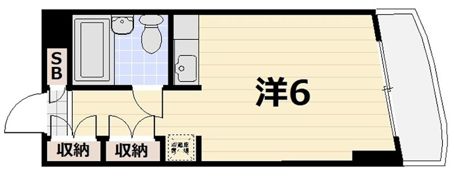 大栄プラザの間取り画像