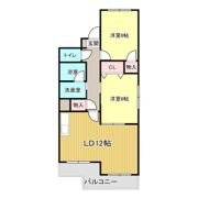 グリーンハイツ白山第1の間取り画像