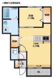Prezia多良見westの間取り画像