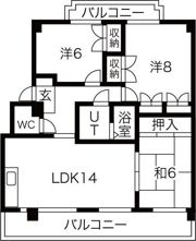 Sunny Life Uの間取り画像