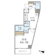 コスモリード大森北の間取り画像