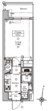 LIVIAZ NAMBA RENOMの間取り画像