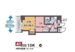 リンデンプラザ心斎橋の間取り画像