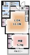 クリエオーレ北島町の間取り画像