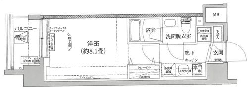 アイルヴァーチェ川崎の間取り画像
