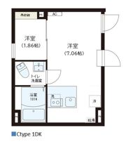 レピュア錦糸町レジデンスⅡの間取り画像