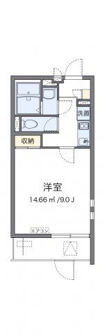 クレイノオアシスⅡの間取り画像