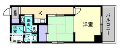 花園パークマンションの間取り画像