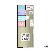 エクセレント三ツ沢B棟の間取り画像