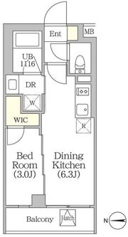 イプセ四谷テラスの間取り画像