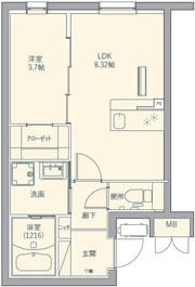 LEGALAND福島Northの間取り画像