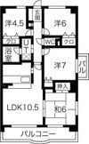 クレストヒルズ東山の間取り画像