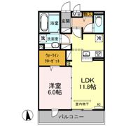 D-roomTODA Front Court Aの間取り画像