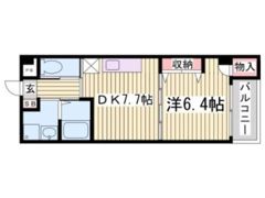 夢野アパートメントの間取り画像