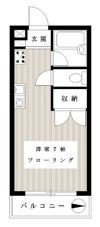 フローラマツノの間取り画像