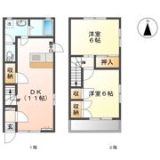 アベニュー平野Ⅲの間取り画像