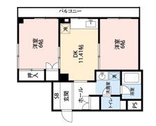レナジア保木間の間取り画像