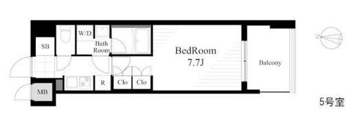 ラティエラ大島の間取り画像