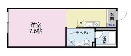 Clavier祐天寺の間取り画像