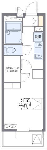レオパレス大宮公園の間取り画像
