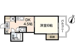 セントラルリバー祇園の間取り画像