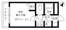 リヴェール赤塚の間取り画像