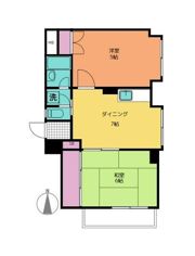 ウィズ府中レジデンスの間取り画像