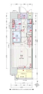 クリスタルグランツOSAKA WEST GATEの間取り画像