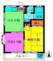 ゴールドパレスの間取り画像