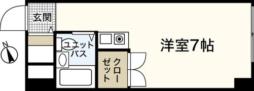 クレールコートの間取り画像